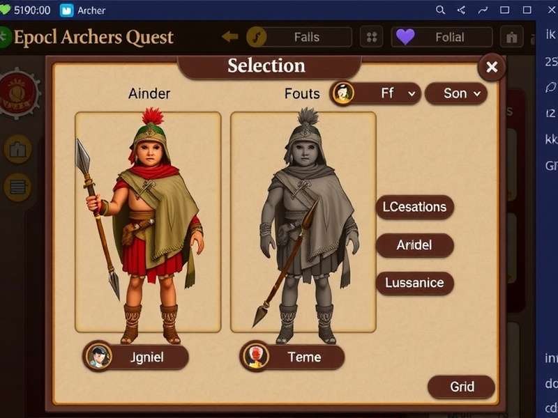 Multi-language support for Indian players Epoch Archer Indian Quest Language Selection